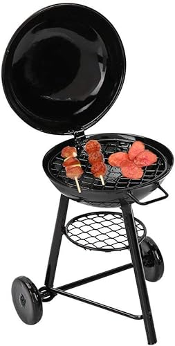 Super Idee Miniatur Grill Mini Geschenkt Grill Hobbyfun Minigartendeko Geschenkdeko Dekogrill zum basteln fürs Puppenhaus Weihnachtswichtel Miniatur Deko Minigarten Selber Basteln (Kreisförmig)