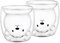 GRÄWE Doppelwandige-Thermogläser, 250ml, 2er Set, Motiv Bär, Kindertasse als Geschenkset