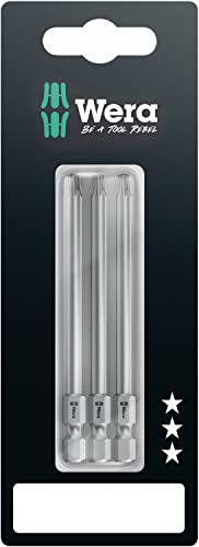 Wera - 05073472001 - TORX® Bits, 867/4 Z SB Bits, TX 20 x 89 mm, 3-teilig