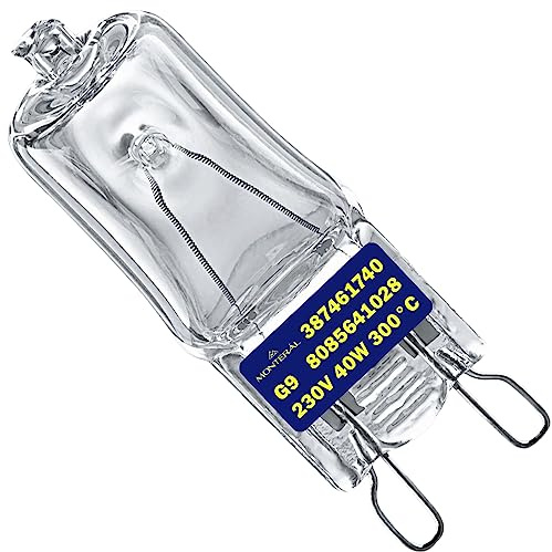MONTERAL Halogen Leuchtmittel G9 für Backofen 230V 40W 300°С Backofenlampe 8085641028 387461740 für Electrolux