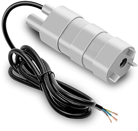 Pompa Sommersa 12 V per Camper, Roulotte, Acquario e Fontana - Micro Motore Sommergibile per Acqua, Laghetto e Campeggio