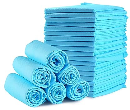 BNEI Hundetoilette, Hundeklo, spritzwassergeschützt, in Mehreren Größen erhältlich, für Welpentraining, blau (45 * 60CM)