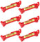 RDNKVB 6pcs Nivel Burbuja Se Puede Colgar Nivel de Burbuja para Cuerda Reutilizable Mini Cuerda Nivel para Fontanería Canalones y Baldosas Colgar Marcos de Cuadros