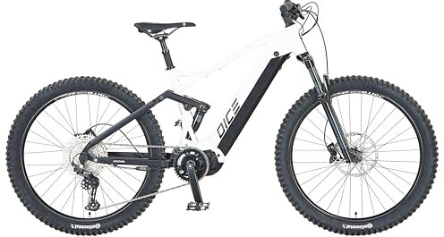 Prophete Dice 5.0 E-MTB E-Bike Fully 27,5 Zoll - 720Wh - Integrierter Akku - Mittelmotor AEG - 12-Gang Kettenschaltung - HDY. Scheibenbremse - Rahmenhöhe 48 cm