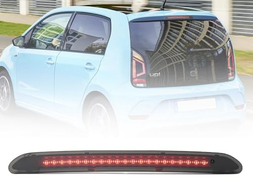 NSLUMO getönte Linse LED 3. Bremsleuchte für V.W up! e-up!, für Skod.a Fabia III Citigo Mii, hinten Mitte hoch montierte Bremsleuchte zusätzliche dritte Bremsleuchte 1 Stück