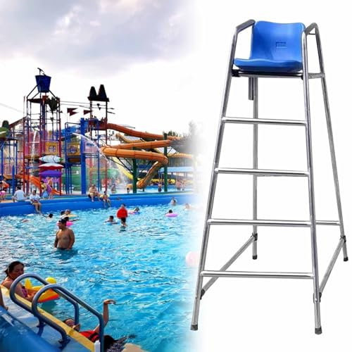Générique Chaises de Sauvetage Hautes et résistantes à la Rouille, Chaise d'observation Amovible pour Adultes et Enfants, Chaise d'observation Robuste et autoportante