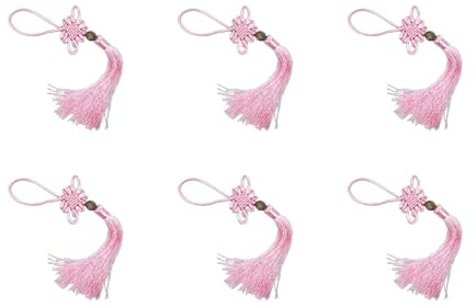Pendentif nœud chinois à pompons pour festival, costume traditionnel chinois, décoration à suspendre pour la maison, le bureau, tissage à la main, porte-bonheur