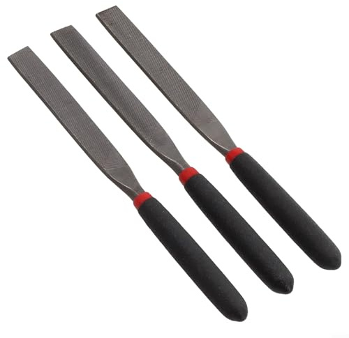 Set di lime ad ago di precisione per materiali duri, perfette per lavori in pietra, vetro e metallo (lima piatta)