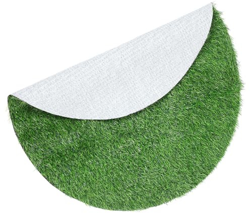 SUPVOX Tappeto Artificiale Outdoor Prato Sintetico Verde Realistico per Cani e Antisdrucciolo Resistente e Facile da Pulire per Patio e Balcone