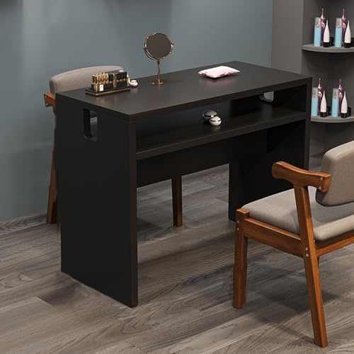 Maniküretisch Nagelschreibtisch – Schminktisch aus Holz, moderner professioneller Spa-Salon-Arbeitsplatz