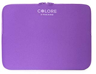 Tucano Second Skin Colore Neopren-Hülle für widescreen Notebooks 33 cm (13 Zoll) und 14 Zoll, violett