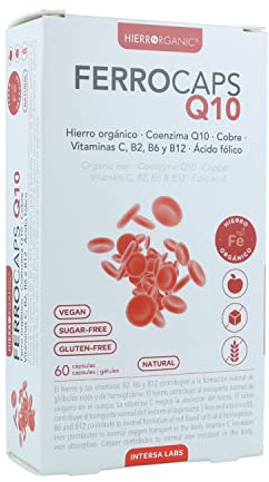 INTERSA - FERROCAPS Q10 60cap INTERSA, 60, 60 unidad, 1