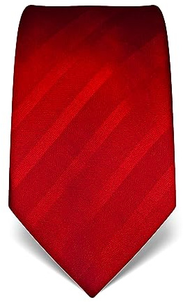 Vincenzo Boretti Herren Krawatte reine Seide Ton in Ton gestreift edel Männer-Design zum Hemd mit Anzug für Business Hochzeit 8 cm schmal/breit