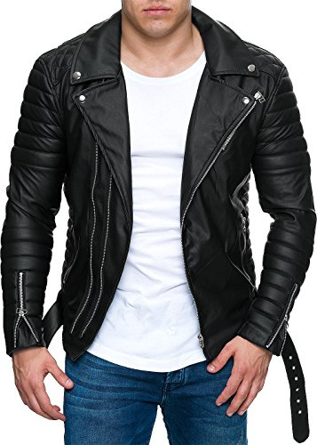 Reichstadt Herren Jacke - RS001X Black PU M