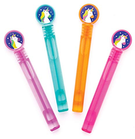 Baker Ross Bulles à toucher licorne arc-en-ciel (lot de 8) - Parfaites pour les pochettes-surprises et les petits cadeaux.