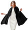 RIIQIICHY Damen Schal Winter Schwarz Pashmina Stola Festlich Herbst xxl schals Tücher für Abendkleider Frauen Hochzeit schultertuch Frühling