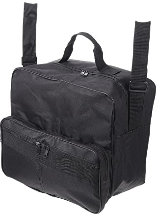 1 stück Rollstuhltasche Gro?e Kapazit?t -Aufbewahrungstasche für ?enbereich (Schwarz)