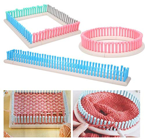 Kit De Telar De Tejido De Punto Para Manualidades, Kit De Telar De Tejido De Tabla De Tejer De Telar Kit De Telar De Tejido Y Tejido De Hilo Artesanal Multifunción Kit De Telar De Punto Y Tejido De