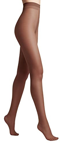 Conte elegant CE Prestige 12 DEN Collants Transparents pour Femmes - Collants en Nylon pour Femmes - Collants Résistants pour Femmes - Lisses et Élégants pour Bureau et Tous les Jours – Р.5, Mocca