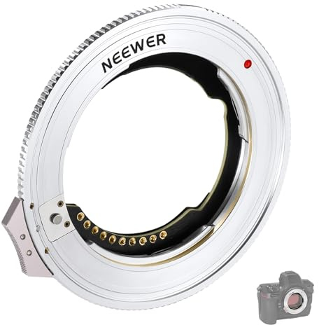 NEEWER FE/E Mount Objektiv zu Z Mount Kamera Autofokus Adapter mit Firmware Update Kompatibel mit Tamron Sony Sigma Nikon Z Mount Kamera, Nicht Kompatibel mit Zeiss Batis Objektiven, NW-ETZ Pro