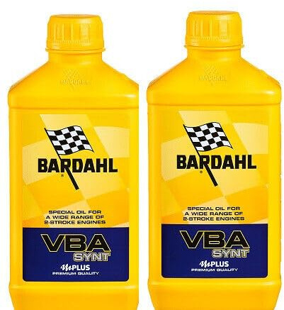2 Liter VBA SYNT 2-Takt-Öl, kompatibel mit Scooter Vespa 50 PX 125 150 200 2T
