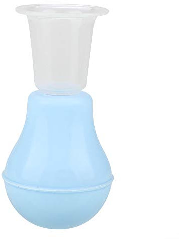 Brustwarzensauger, Brustwarzenkorrektor, Nippelsauger, Nippelzieher für Umgekehrte Flache Brustwarzen, Brustschalen und Cremes für das Stillen von Müttern und Mädchen (BLUE)