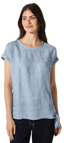 Cecil Women's B345419 Blouse, Chambray Forever Blue, XXL