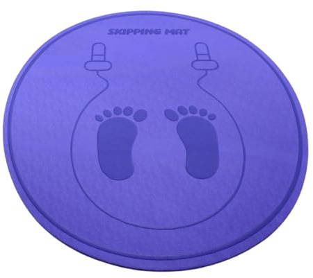 Tappetino per corda per saltare – Tappetino per allenamento in TPE, antiscivolo, per fitness e fitness, durevole, superficie protettiva per allenamento | per casa, palestra, yoga, aerobica, cardio