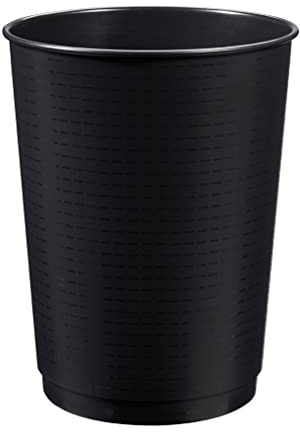 Lot de 4 corbeilles à papier Peps - 40l - noir