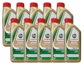 CASTROL EDGE Professional Motoröl ÖL TITANIUM FST V 0W20 C5 für VOLVO - 10 Liter