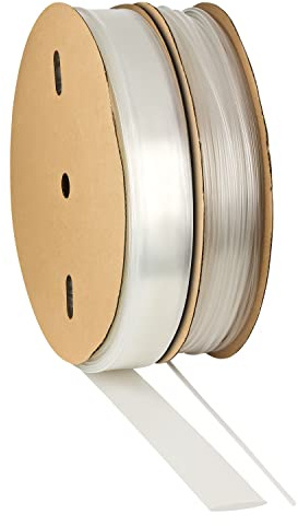 ISOLATECH Schrumpfschlauch Ø5/8inch (15mm) x 5ft (1,5m) 3:1 Transparent mit Kleber | Transparent, 3:1, Polyolefin, Mit Klebstoff, Unmarkiert, Zum Isolieren von Kabeln und Lötverbindungen