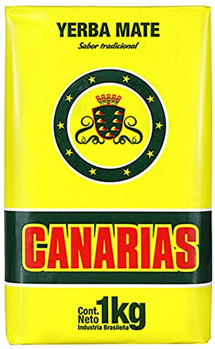 Canarias Yerba Maté Traditionnel 1 kg - Le temps de vieillissement est de 12 mois - Yerba Maté d'Uruguay