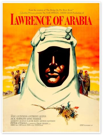 Lawrence of Arabia Poster 50 x 70 cm Orange Tavlor Väggdekoration