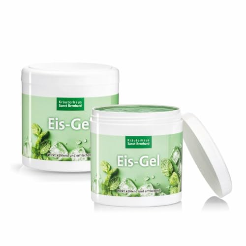 Sanct Bernhard Eis-Gel mit Menthol & Minzöl | 2x 500 ml