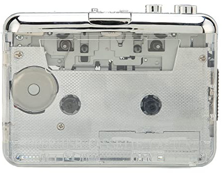 Portable Cassette Player Recorder, FM AM Radio Walkman Tape Player, Built In Mic, 2AA Battery Or USB Power Supply, with 3.5mm Headphone Jack