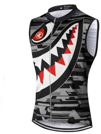 UGLY FROG HerrenV27 Herren Fahrradtrikot, Ärmellos Radtrikot Fahrrad Trikot Fahrradbekleidung für Männer, Summer Westen Radsport Bekleidung