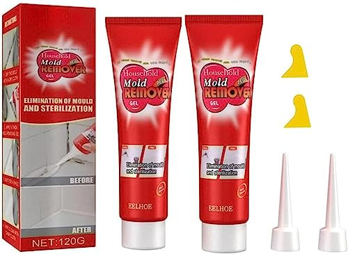 1/2/3 Uds removedor de moho doméstico Gel limpiador de paredes Gel removedor de moho silicona y limpiador de manchas de azulejos Gel limpieza profunda removedor doméstico limpiador de moho