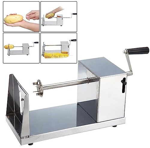 Kartoffelschneider, manuell, Spiralschneider, Spiralschneider, Twister, für Gemüsemesser, Grill, Frittieren, Sammeln, Party, Camping, Küche