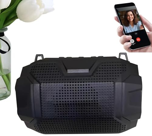 Haut-Parleur Audio sans Fil, Lecteur De Musique Enceinte sans Fil, Système de Son Surround avec Caisson de Basse pour Usage Moderne en Cuisine, Salon, Chambre, Patio, Arrière-Cour et Voyages en