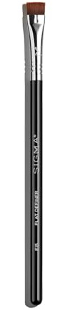 Sigma Beauty E15 Flat Definer – Flat-Angled Professional Makeup Brush for Sharp, Defined Application – Eyeliner Tool for Liquid, Gel & Powder Eye Makeup