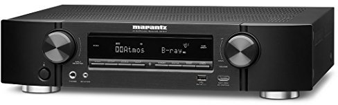 Marantz, ricevitore AV NR1607 7.2 Surround (WLAN, web radio, HDMI, AirPlay, 90 W), nero