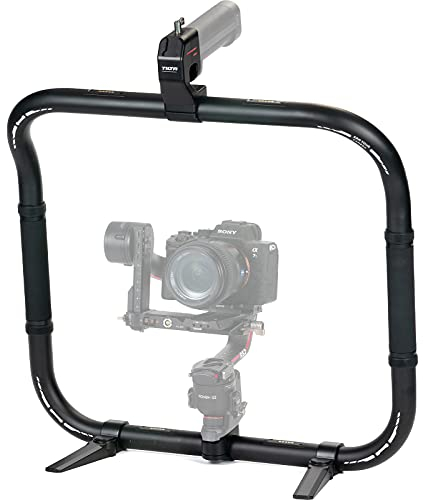 TILTA Basic Ring Grip Plus für DJI RS4, RS4 Pro, RS2, RS3 und RS3 Pro Gimbal Stabilizer Handheld Ring, Hand Ring Grip Kompatibel mit Fernbedienung und Dual Channel Griffe TGA-PRG