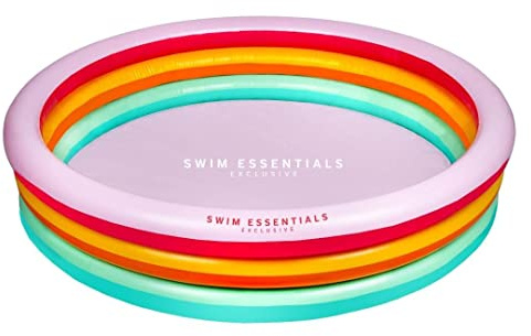 Aufblasbarer Pool Regenbogen Ø 150 cm