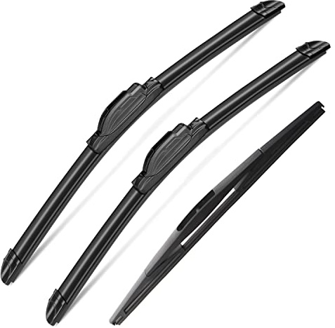 3Pcs Windshield Wipers for Honda Odyssey 2005-2022 2023 2024, Automotive Replacement Windshield Wiper Blades for My Car-26/22/16B (Pack of 3) J- HOOK