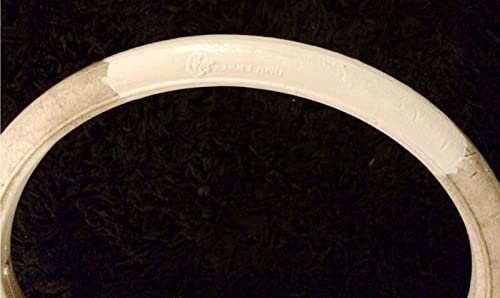 Rubber Pram Tire Tyre Paint - Vintage Silver Cross Marmet Doll Coach Built White