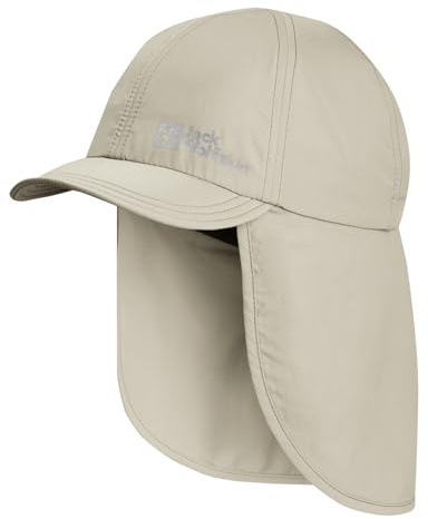 Jack Wolfskin Unisex Kinder Canyon Cap Baseballkappe, Stone, Einheitsgröße EU