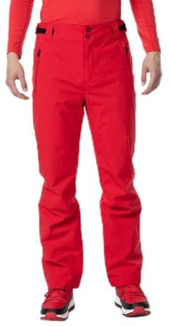 Rossignol Skihose – isolierte Herren Schneehose – wasserdichte Skihose für starken Schnee, Rot (Sports Red), Klein