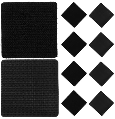 BUGUUYO Auto Teppichgreifer Anti Rutsch Pads Hitzebeständiges Auto-teppichband 10 Sets -teppichverschlüsse