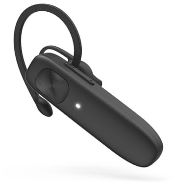 Hama MyVoice Advanced Mono Bluetooth Headset, kabellos, Mikrofon, Lautstärkeregelung, Multipoint, für mobiles Arbeiten, Schwarz