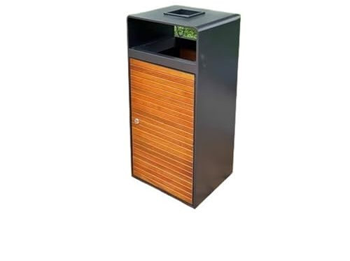 Cubos de Basura para Exteriores Contenedores Grandes de Acero Inoxidable para Frutas Contenedores de Basura para Exteriores para Calles Contenedores de Basura públicos de Varias ca